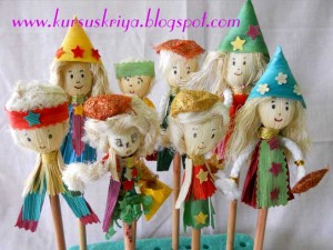 souvenir boneka dari kulit jagung