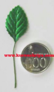 daun imitasi, daun mawar kecil (Mbs031)