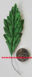 daun imitasi bunga stocking, daun krisan (Mbs037)