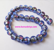 manik kaca bulat 14 mm